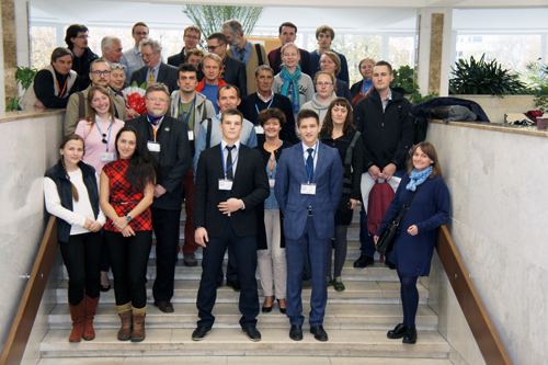 Участники секции «Инженерная геофизика» с организаторами конференции