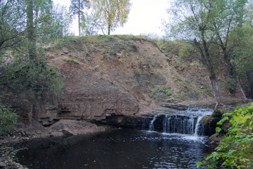 Водопад на реке Саблинка