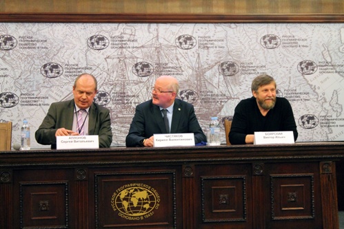 Слева направо: Сергей Аплонов, Кирилл Чистяков, Виктор Боярский